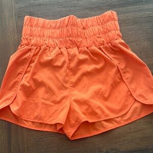 Women's Orange Shorts
